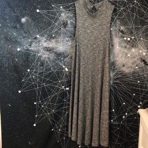 Sweater material dress